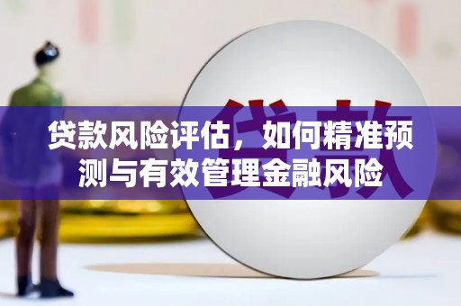 七堵贷款风险评估，如何精准预测与有效管理金融风险