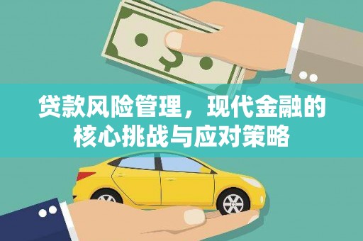 七堵贷款风险管理，现代金融的核心挑战与应对策略