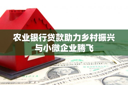 七堵农业银行贷款助力乡村振兴与小微企业腾飞